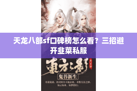 天龙八部sf口碑榜怎么看？三招避开韭菜私服