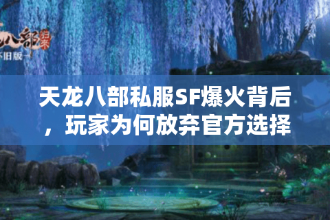 天龙八部私服SF爆火背后，玩家为何放弃官方选择高爆版？