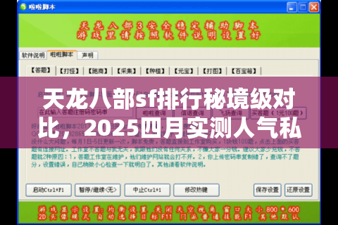 天龙八部sf排行秘境级对比，2025四月实测人气私服名单