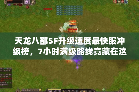 天龙八部SF升级速度最快服冲级榜，7小时满级路线竟藏在这里？