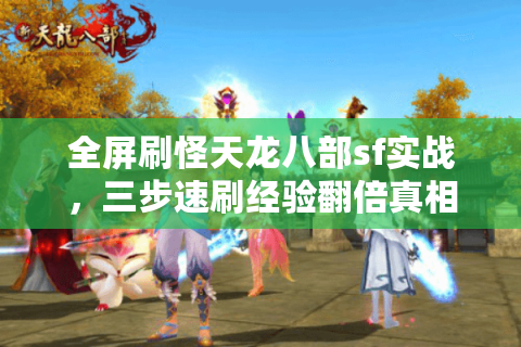 全屏刷怪天龙八部sf实战，三步速刷经验翻倍真相？