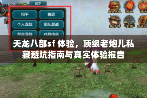 天龙八部sf 体验，顶级老炮儿私藏避坑指南与真实体验报告