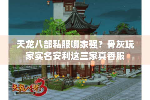 天龙八部私服哪家强？骨灰玩家实名安利这三家真香服