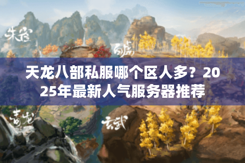 天龙八部私服哪个区人多？2025年最新人气服务器推荐