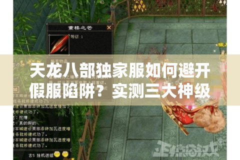 天龙八部独家服如何避开假服陷阱？实测三大神级版本推荐