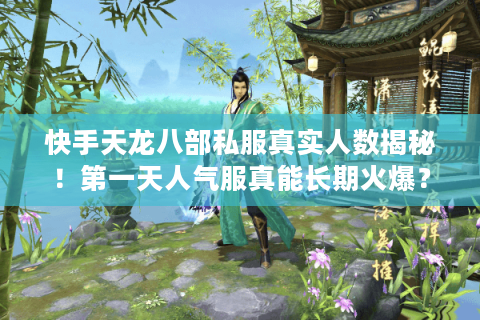 快手天龙八部私服真实人数揭秘！第一天人气服真能长期火爆？