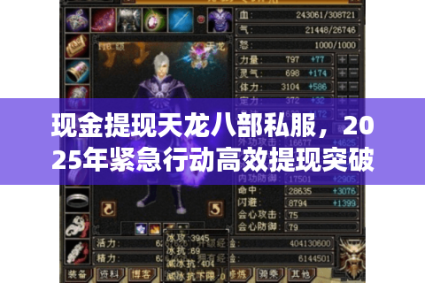现金提现天龙八部私服，2025年紧急行动高效提现突破