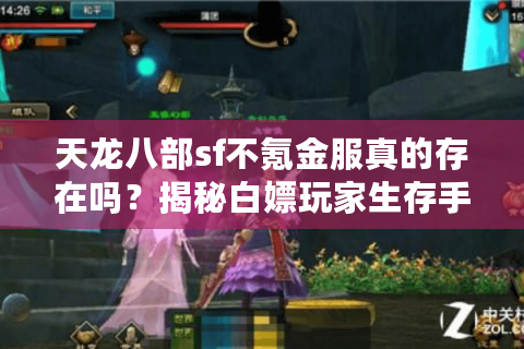 天龙八部sf不氪金服真的存在吗？揭秘白嫖玩家生存手册