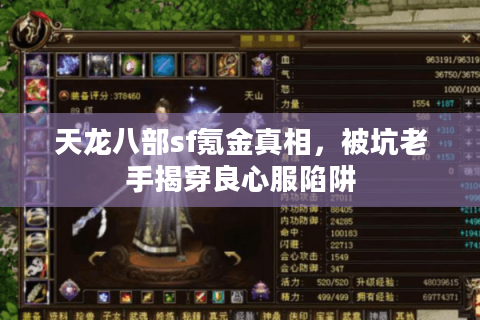 天龙八部sf氪金真相,被坑老手揭穿良心服陷阱 天龙八部sf氪金真相,被坑老手揭穿良心服陷阱