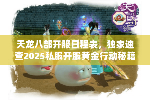 天龙八部开服日程表，独家速查2025私服开服黄金行动秘籍