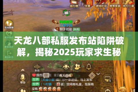 天龙八部私服发布站陷阱破解，揭秘2025玩家求生秘诀