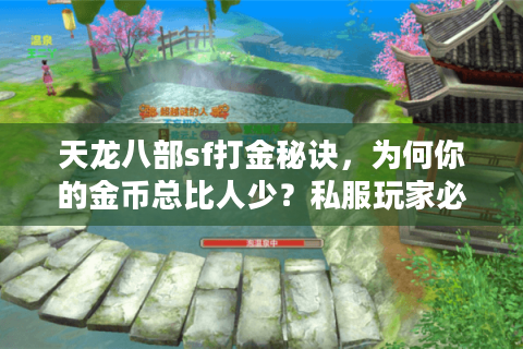 天龙八部sf打金秘诀，为何你的金币总比人少？私服玩家必看攻略