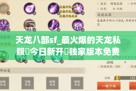天龙八部sf_最火爆的天龙私服▷今日新开◁独家版本免费领元宝