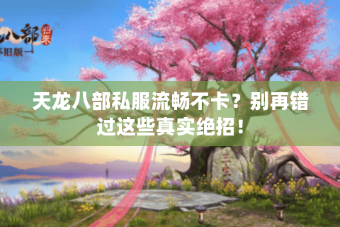 天龙八部私服流畅不卡?别再错过这些真实绝招! 天龙八部私服流畅不卡?别再错过这些真实绝招!