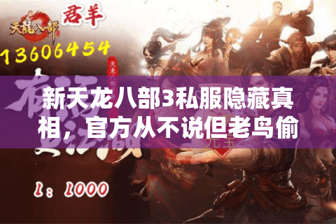 新天龙八部3私服隐藏真相,官方从不说但老鸟偷偷爽的爆率福利 新天龙八部3私服隐藏真相,官方从不说但老鸟偷偷爽的爆率福利