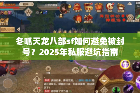 冬呱天龙八部sf如何避免被封号？2025年私服避坑指南