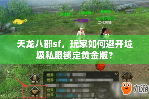 天龙八部sf，玩家如何避开垃圾私服锁定黄金版？