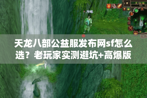 天龙八部公益服发布网sf怎么选？老玩家实测避坑+高爆版本推荐