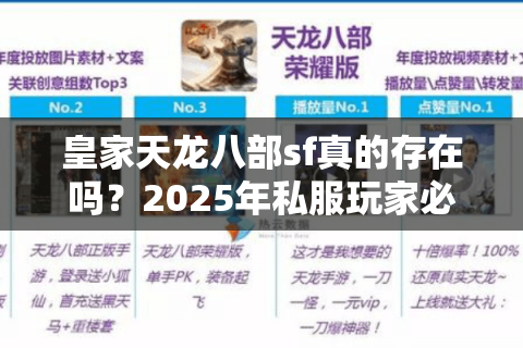 皇家天龙八部sf真的存在吗？2025年私服玩家必看避坑指南