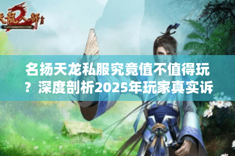 名扬天龙私服究竟值不值得玩？深度剖析2025年玩家真实诉求