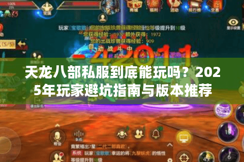 天龙八部私服到底能玩吗？2025年玩家避坑指南与版本推荐
