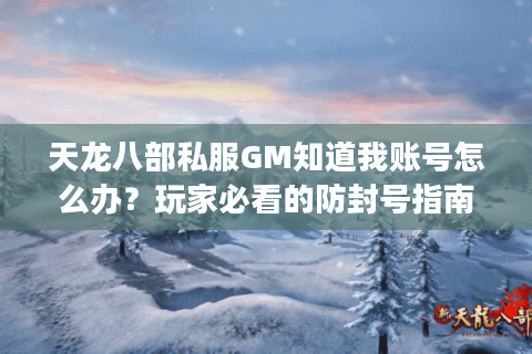 天龙八部私服GM知道我账号怎么办？玩家必看的防封号指南