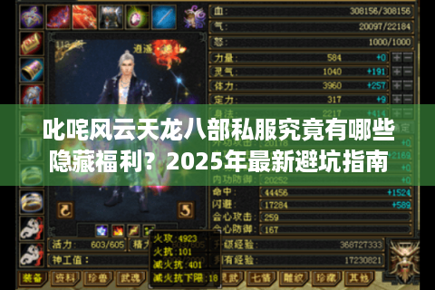 叱咤风云天龙八部私服究竟有哪些隐藏福利？2025年最新避坑指南