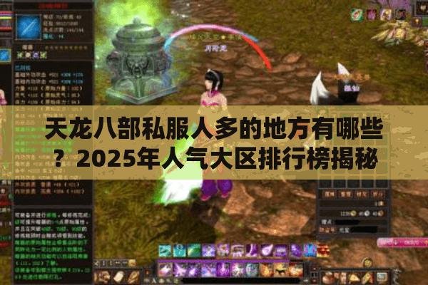 天龙八部私服人多的地方有哪些？2025年人气大区排行榜揭秘
