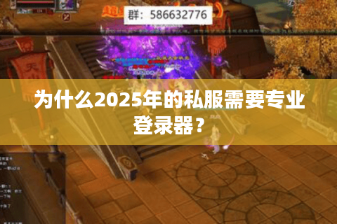 为什么2025年的私服需要专业登录器？