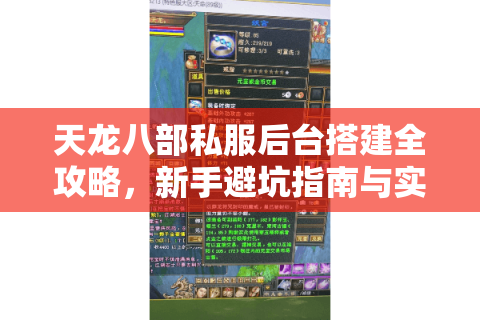 天龙八部私服后台搭建全攻略，新手避坑指南与实战教程