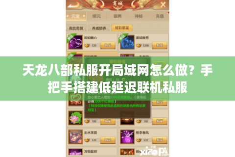 天龙八部私服开局域网怎么做？手把手搭建低延迟联机私服