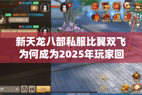 新天龙八部私服比翼双飞为何成为2025年玩家回归首选？