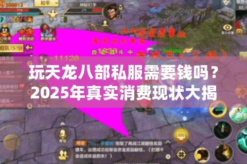玩天龙八部私服需要钱吗？2025年真实消费现状大揭秘