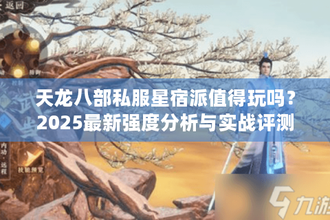 天龙八部私服星宿派值得玩吗？2025最新强度分析与实战评测