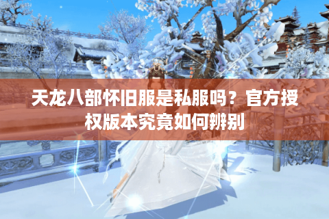 天龙八部怀旧服是私服吗？官方授权版本究竟如何辨别