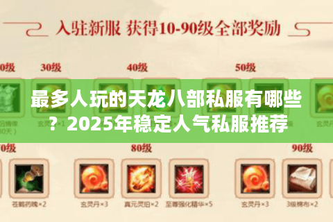最多人玩的天龙八部私服有哪些？2025年稳定人气私服推荐
