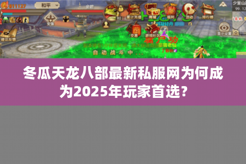 冬瓜天龙八部最新私服网为何成为2025年玩家首选？