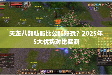 天龙八部私服比公服好玩？2025年5大优势对比实测