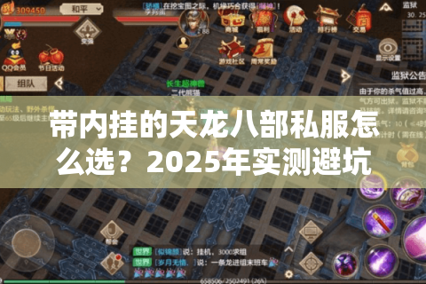 带内挂的天龙八部私服怎么选？2025年实测避坑指南