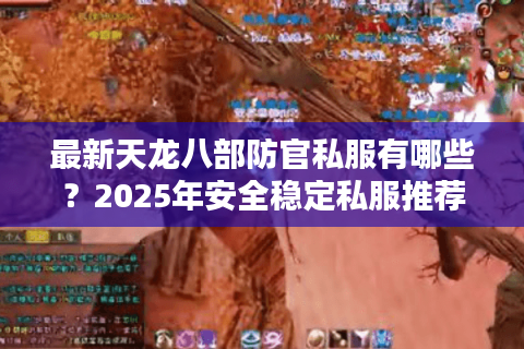 最新天龙八部防官私服有哪些？2025年安全稳定私服推荐