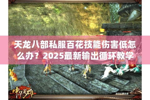 天龙八部私服百花技能伤害低怎么办?2025最新输出循环教学 天龙八部私服百花技能伤害低怎么办?2025最新输出循环教学