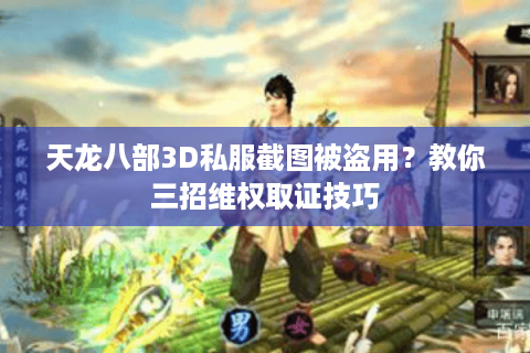 天龙八部3D私服截图被盗用？教你三招维权取证技巧