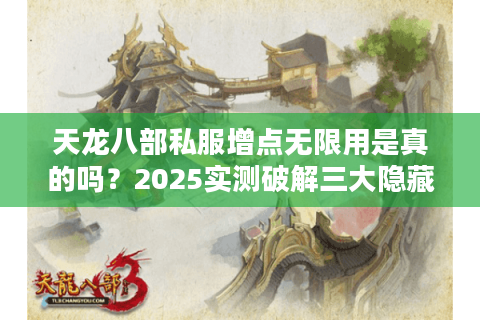 天龙八部私服增点无限用是真的吗？2025实测破解三大隐藏风险