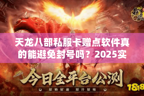 天龙八部私服卡赠点软件真的能避免封号吗？2025实测数据揭秘