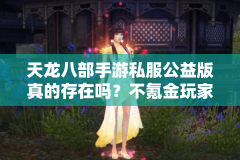 天龙八部手游私服公益版真的存在吗？不氪金玩家的终极选择