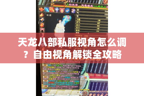 天龙八部私服视角怎么调？自由视角解锁全攻略