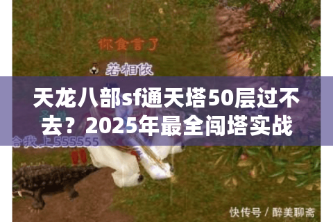 天龙八部sf通天塔50层过不去？2025年最全闯塔实战指南