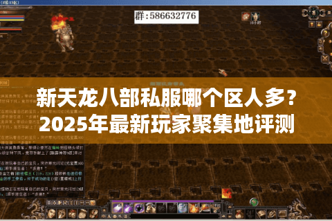 新天龙八部私服哪个区人多？2025年最新玩家聚集地评测