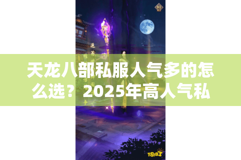 天龙八部私服人气多的怎么选？2025年高人气私服推荐