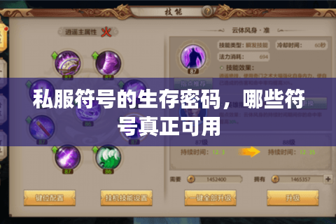 私服符号的生存密码，哪些符号真正可用